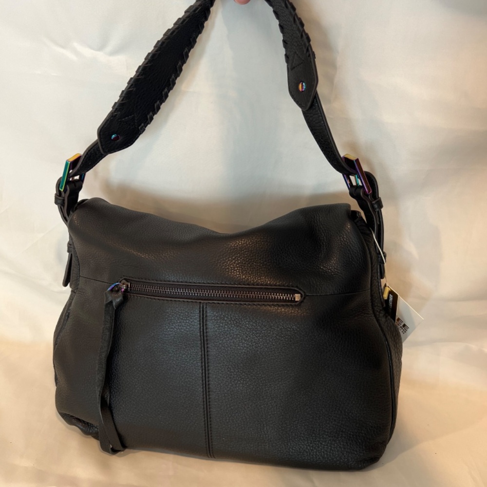 Aimee Kestenberg Bali Hobo Black with Multi-color Hardware *NWT* - Picture 9 of 12